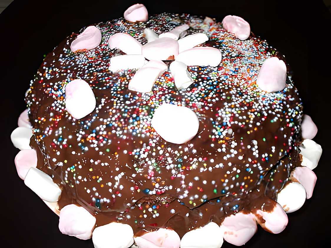 Gâteau au chocolat.... pour enfants au micro-ondes... bon et rapide....