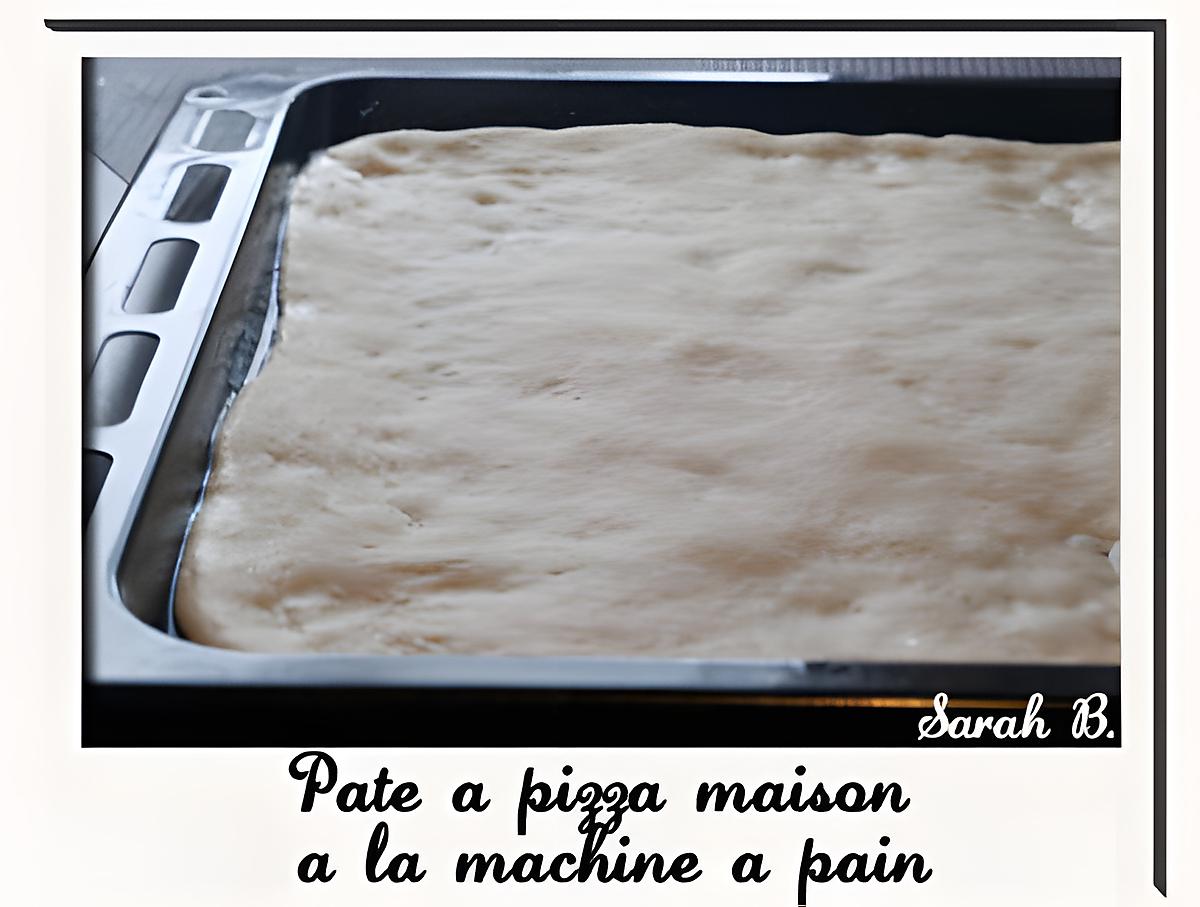 recette Pâte à pizza maison à la MAP