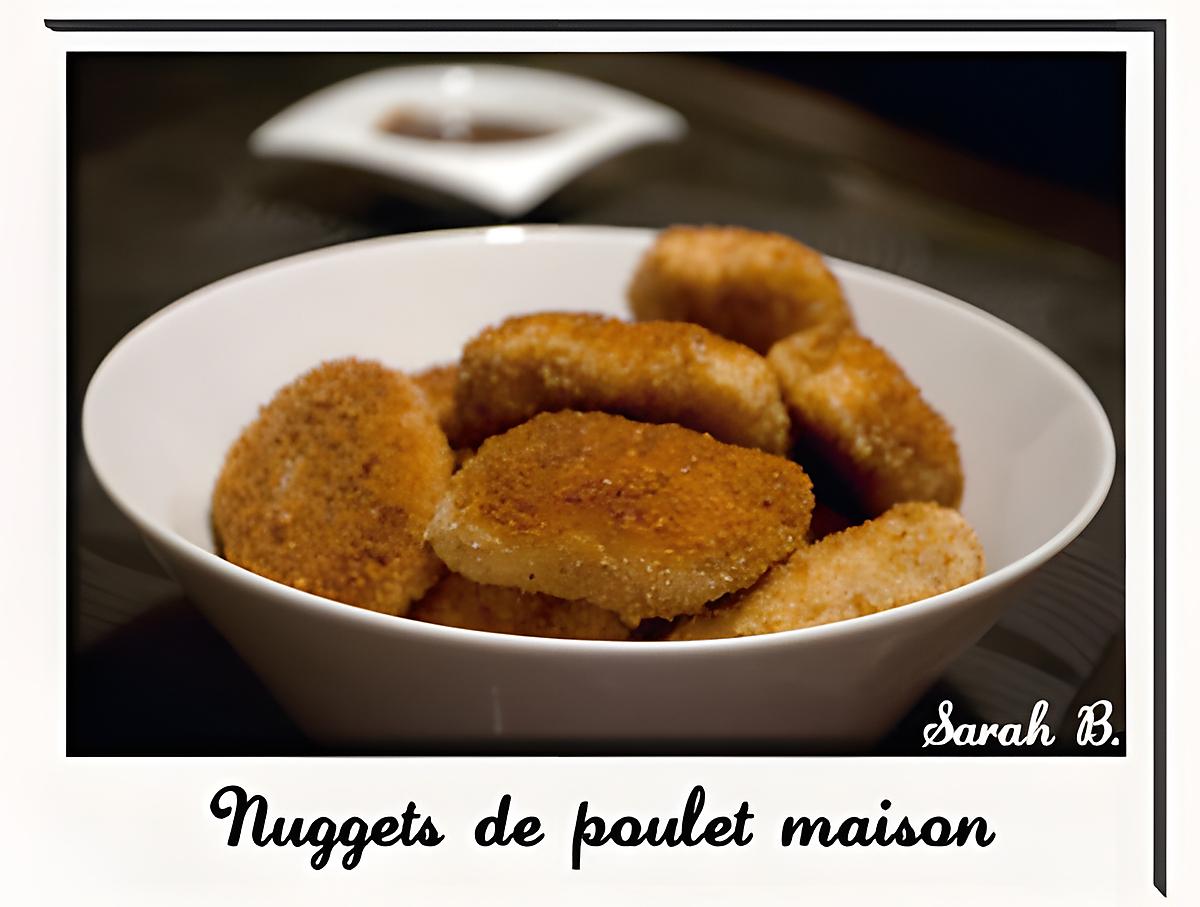 recette Nuggets au poulet maison