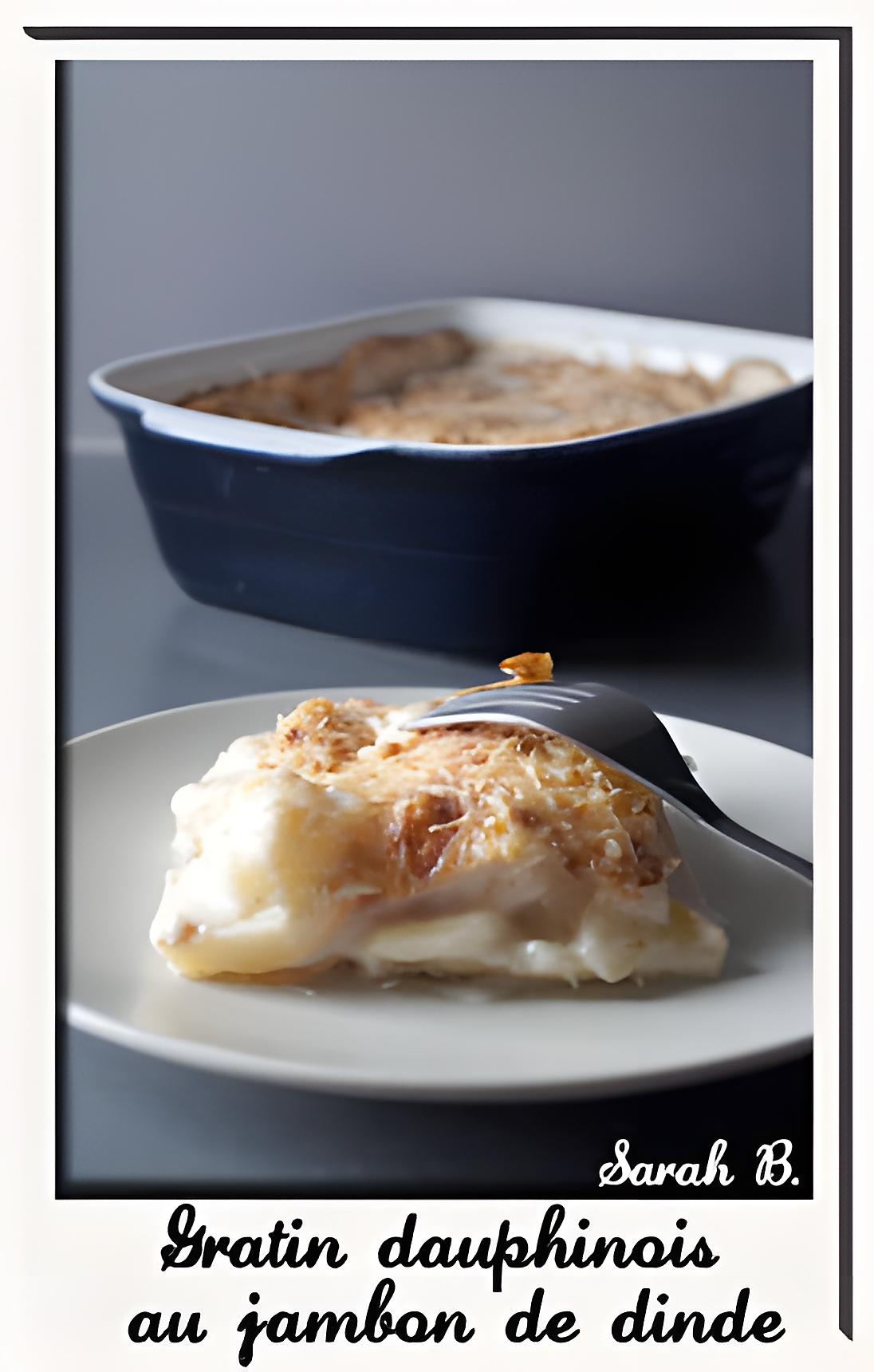 recette Gratin dauphinois au jambon de dinde