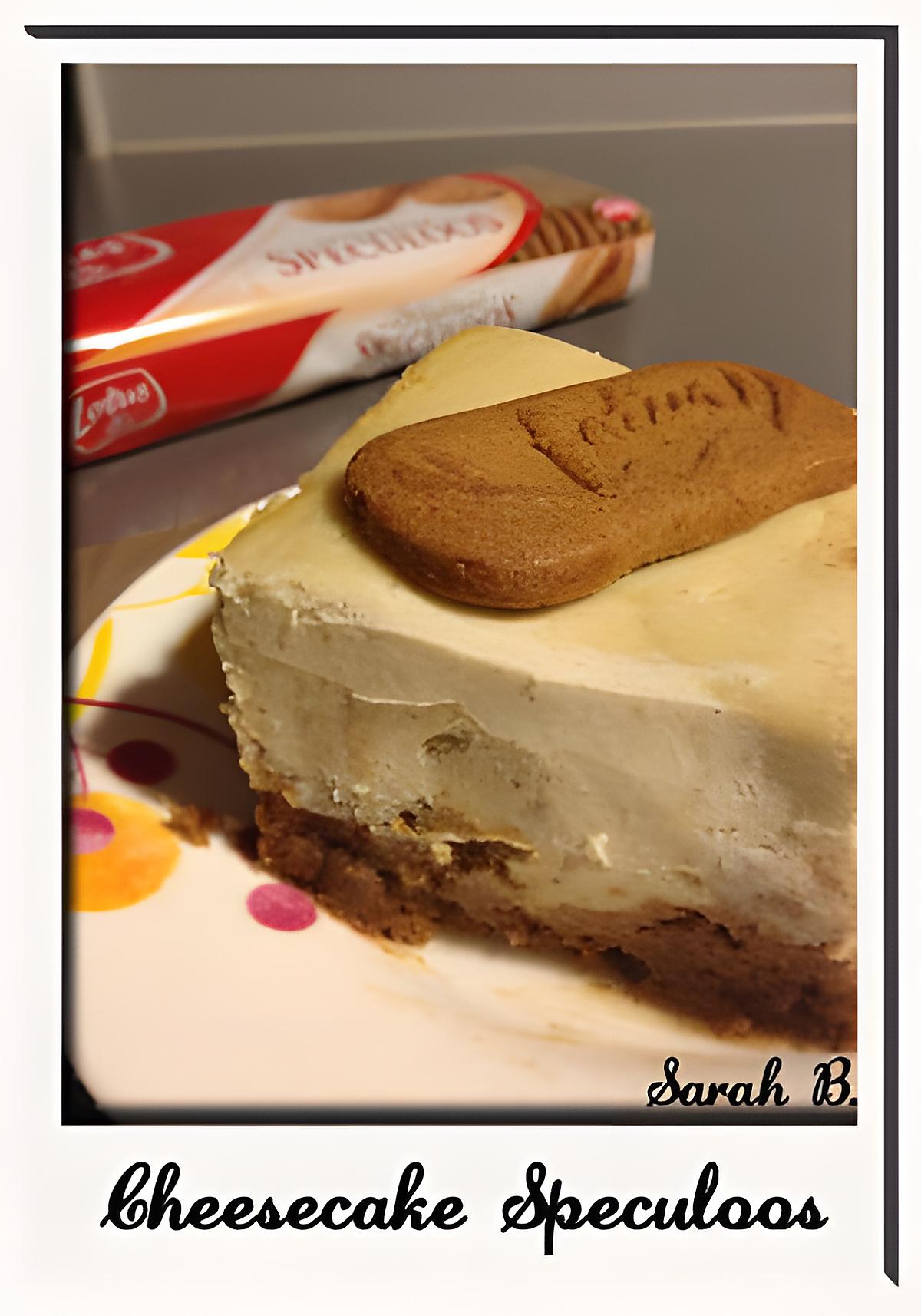 recette Cheesecake Speculoos - 2eme version