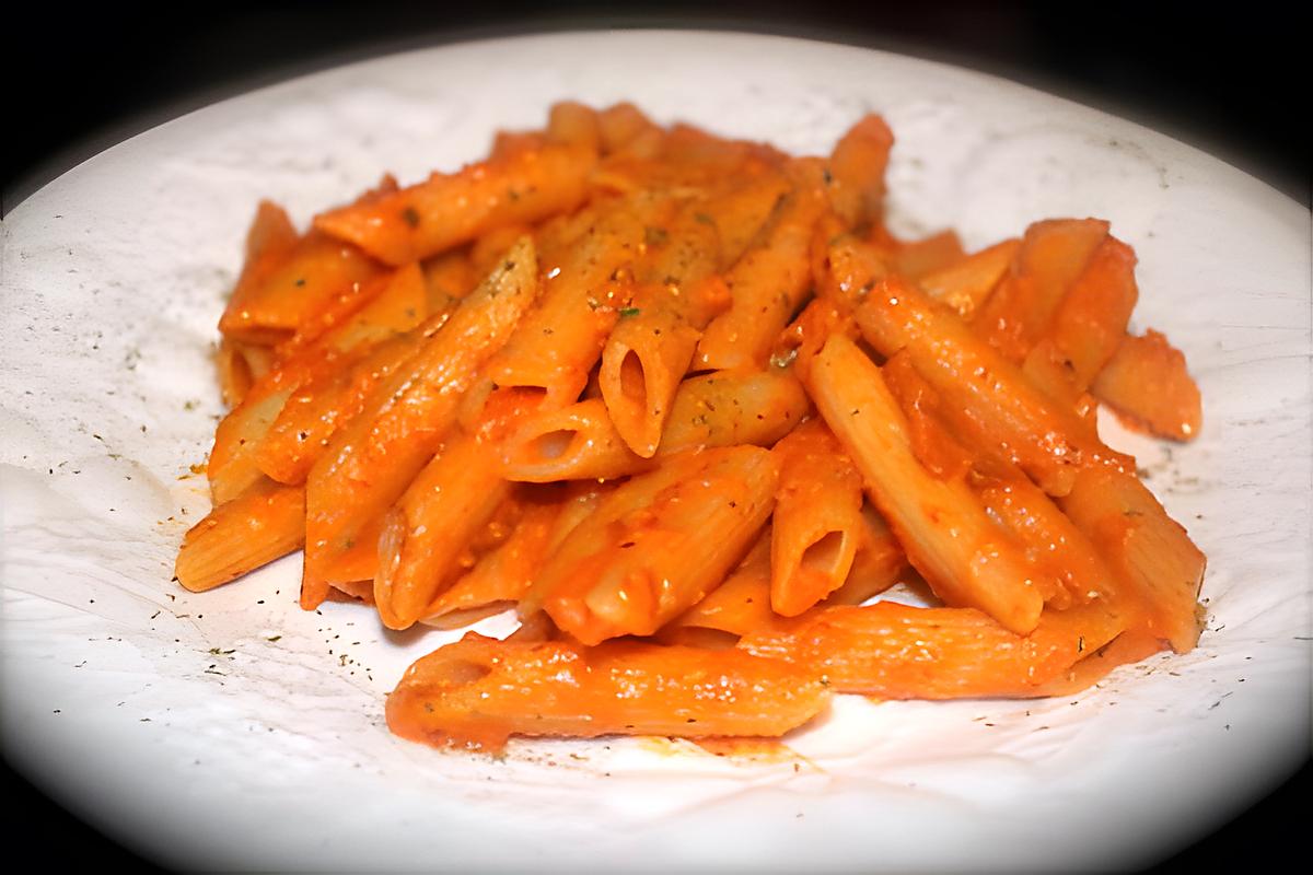 recette Penne sauce Vodka