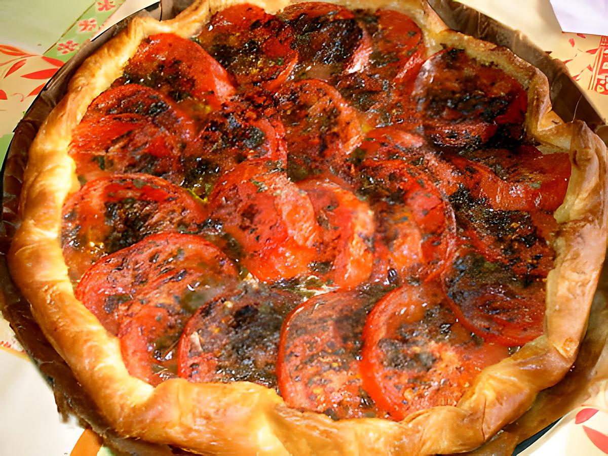 recette tarte aux tomates