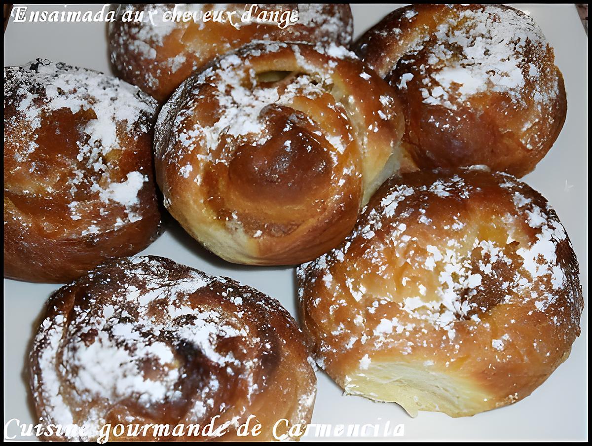 recette Ensaimada  (Brioche des Baléares)