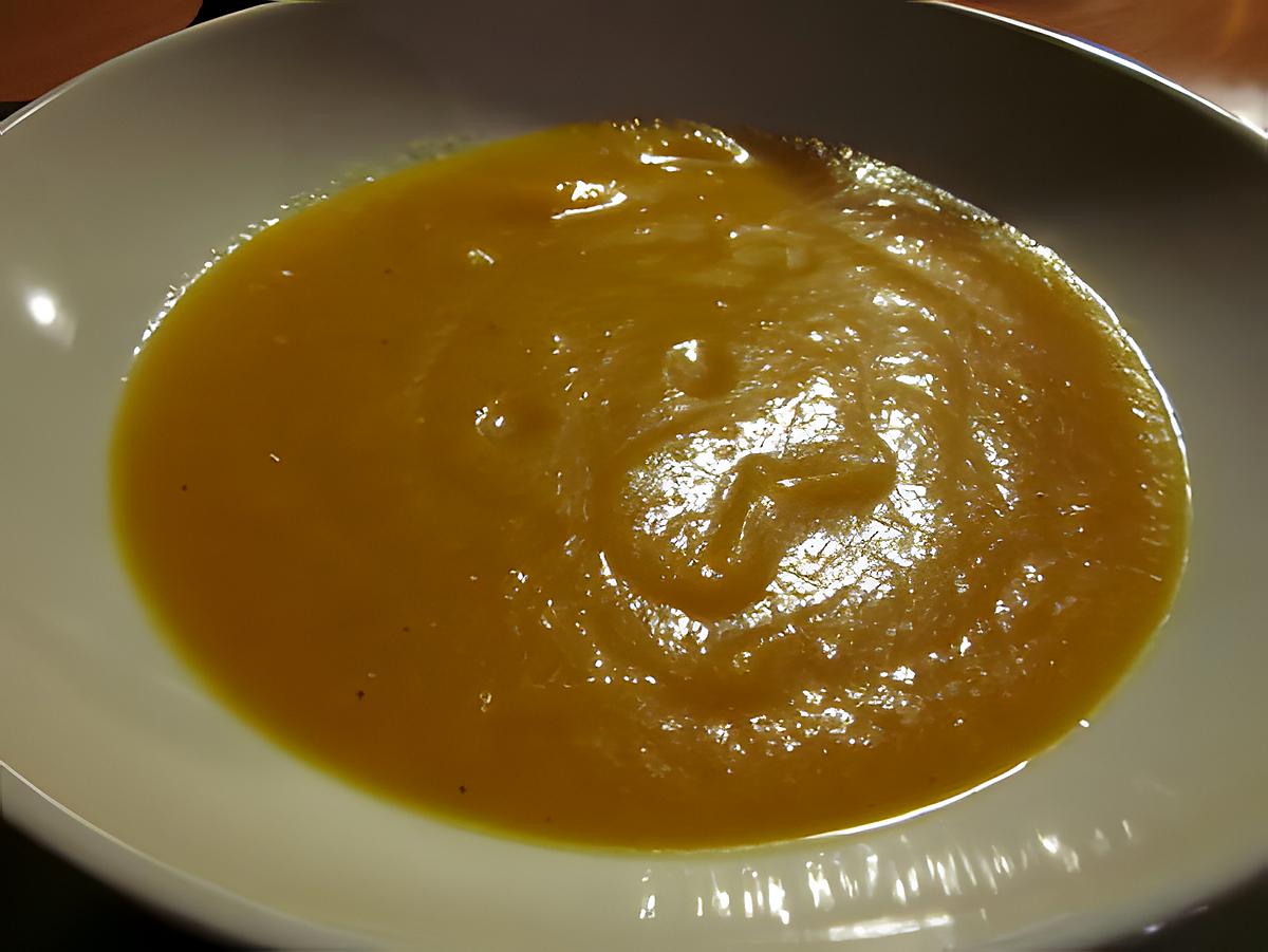 recette VELOUTE DE CAROTTE