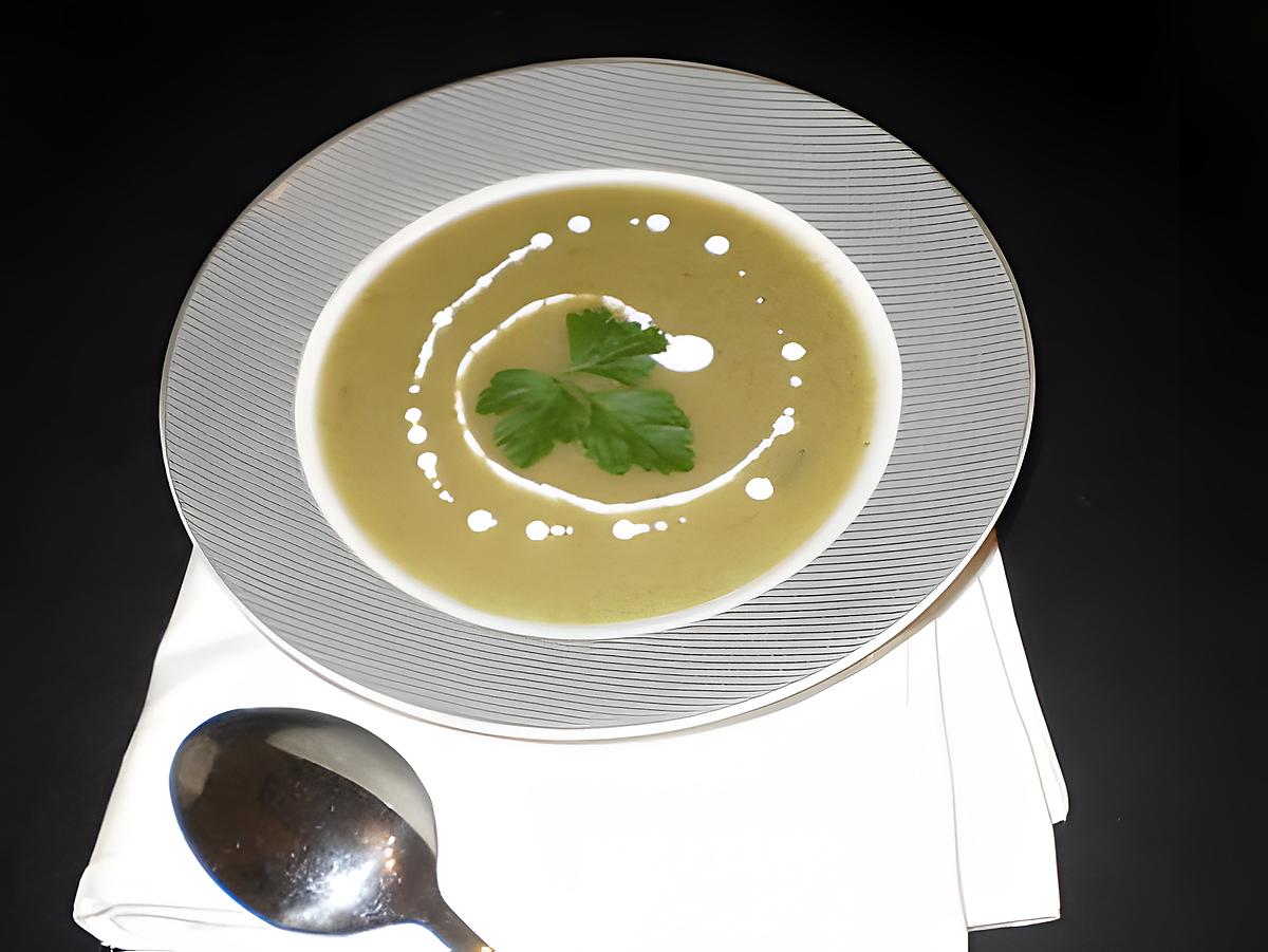 recette velouté de roquette