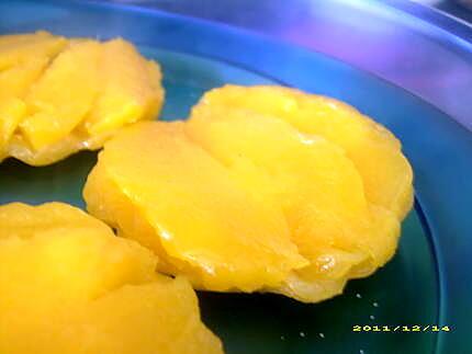 recette minis tatins de mangue