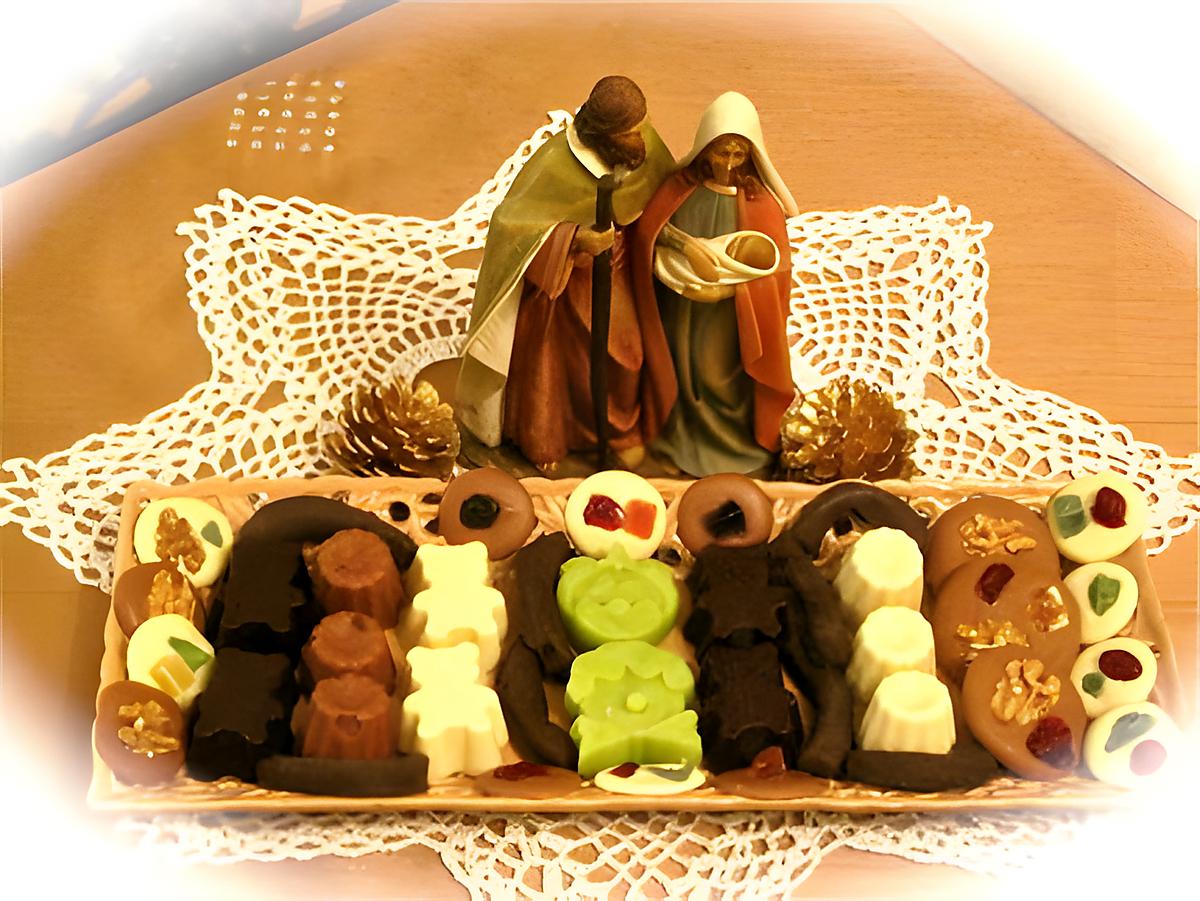 recette MES CHOCOLATS DE NOEL.