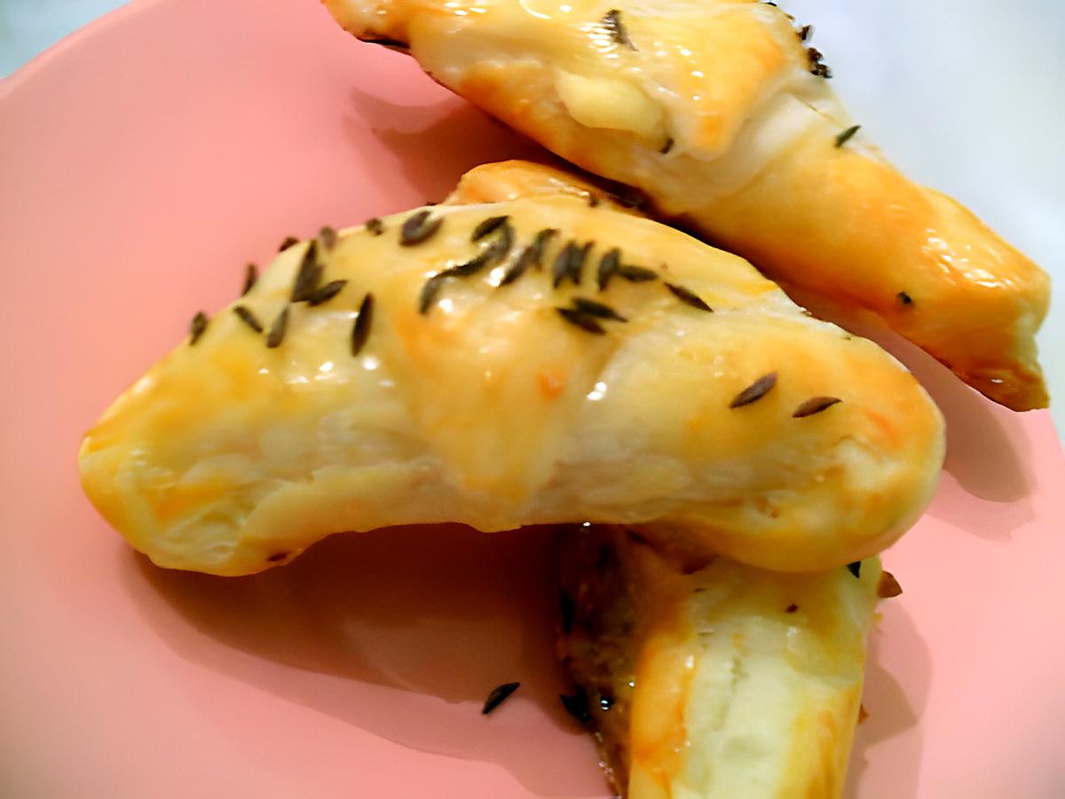 recette MINI°°°CROISSANTS°°°GOUDA°°°CUMIN