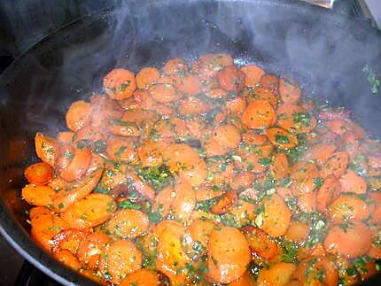 recette Carottes à la crème et aux petits lardons....à ma manière......