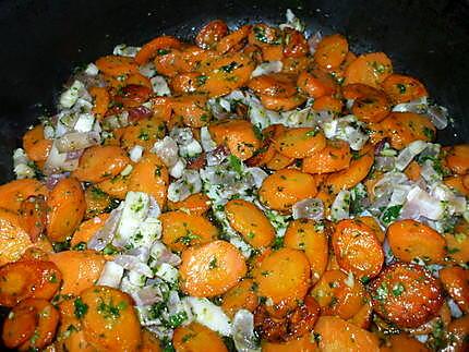 recette Carottes à la crème et aux petits lardons....à ma manière......