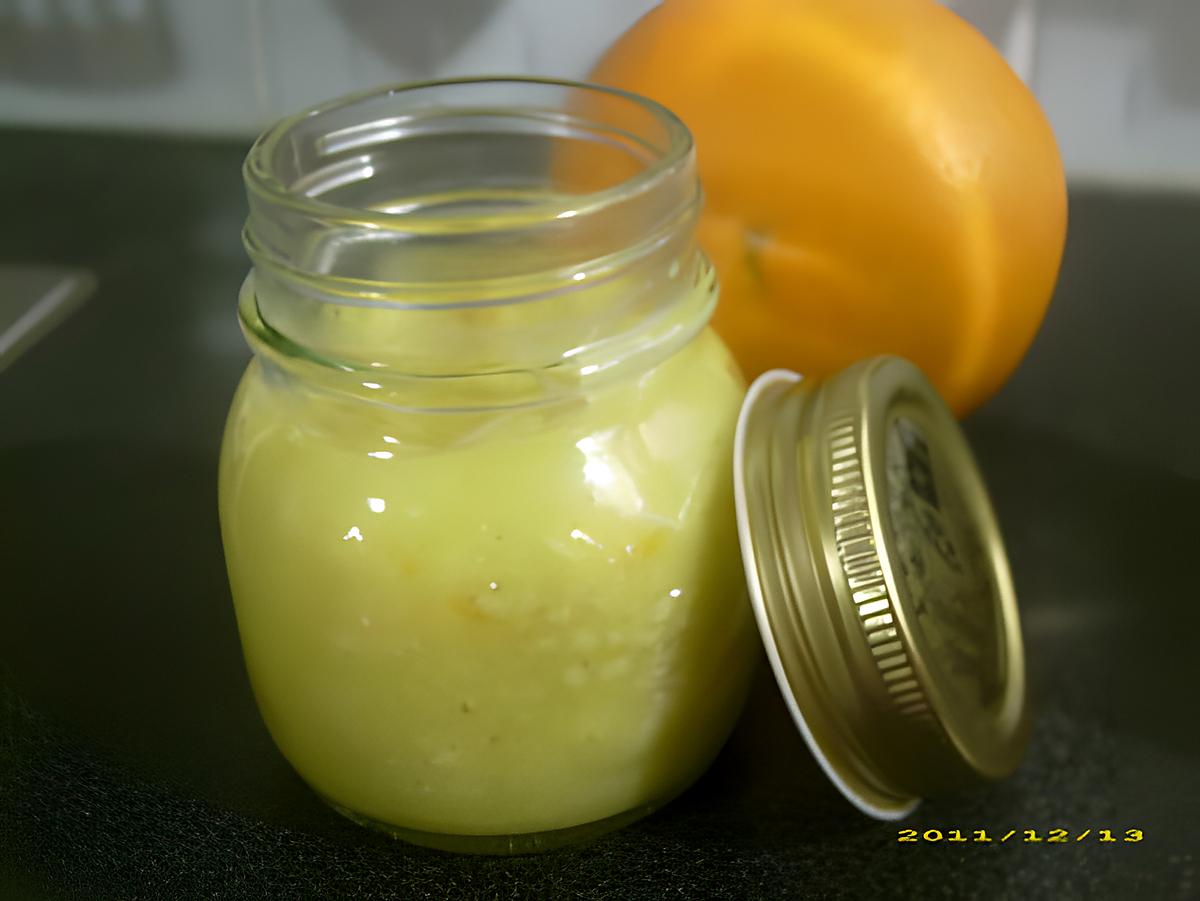 recette orange curd