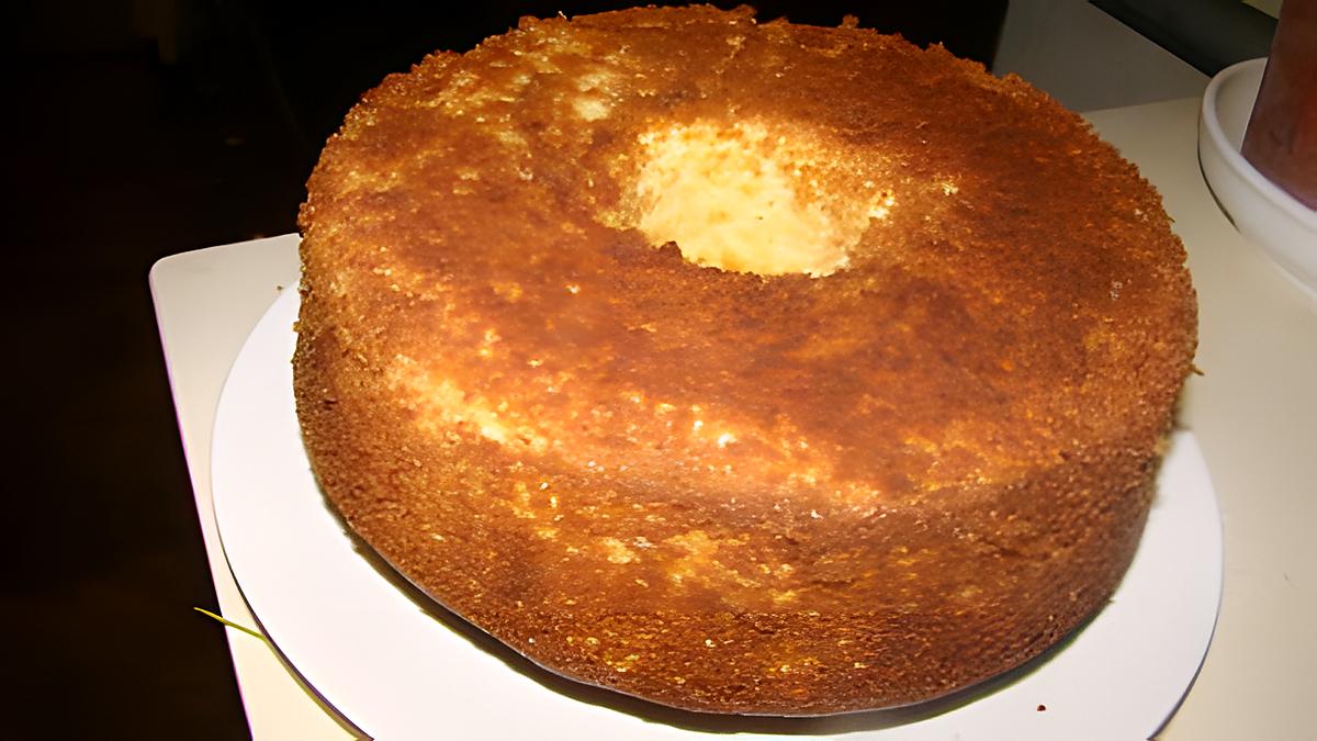 recette Gâteau "chiffon" à l'ananas