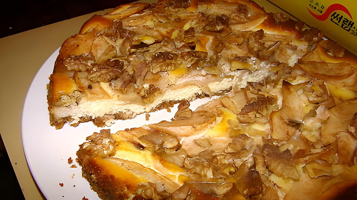 recette Cheesecake aux pommes