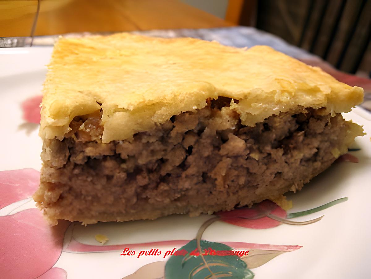 recette Tourtières porc et boeuf