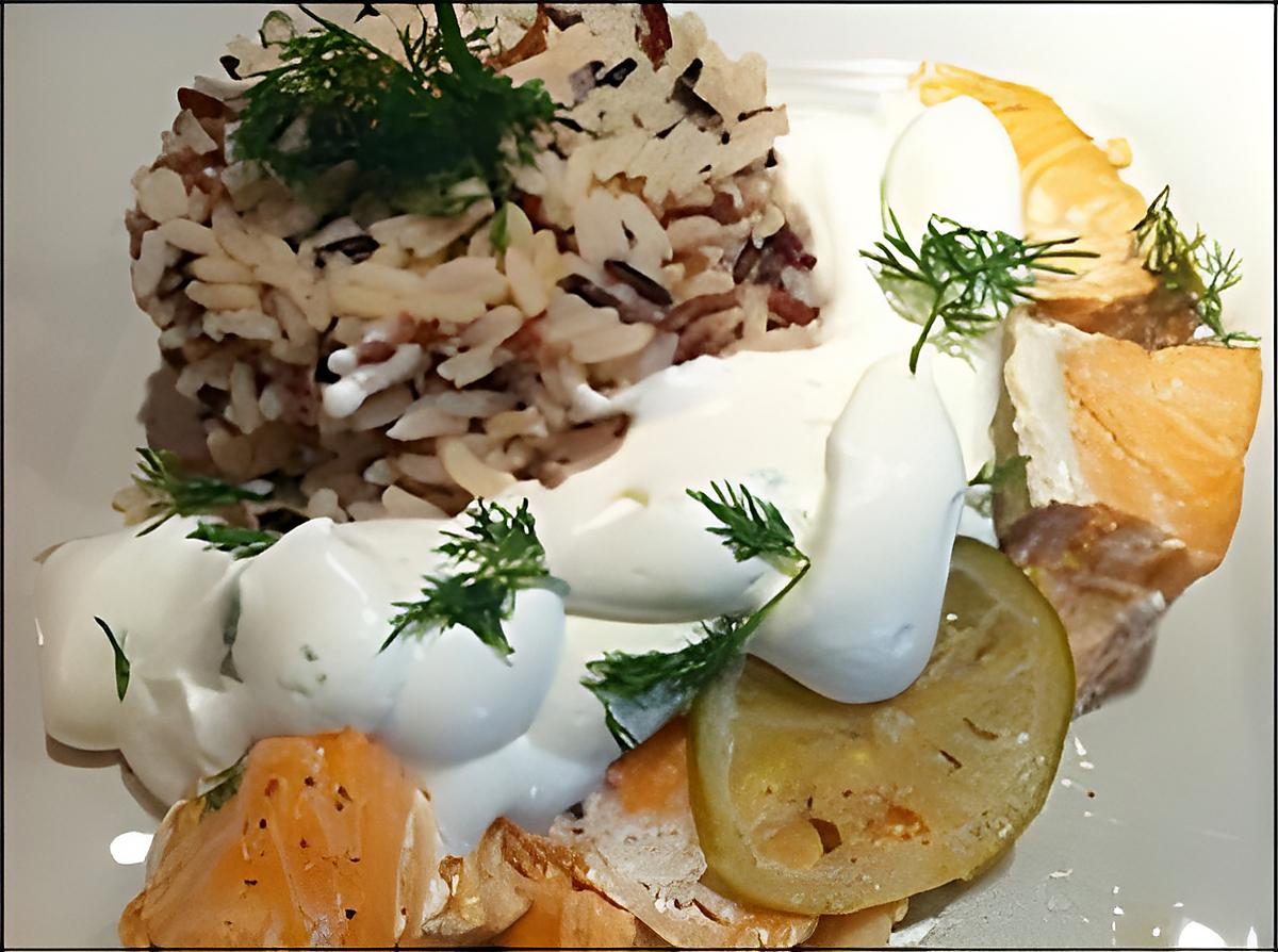 recette Saumon vapeur et sa chantilly de citron vert