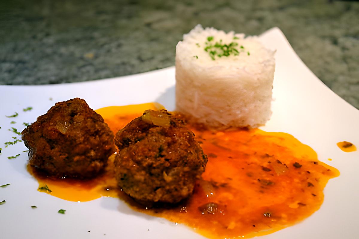 recette Boulettes de boeuf à la tunisienne