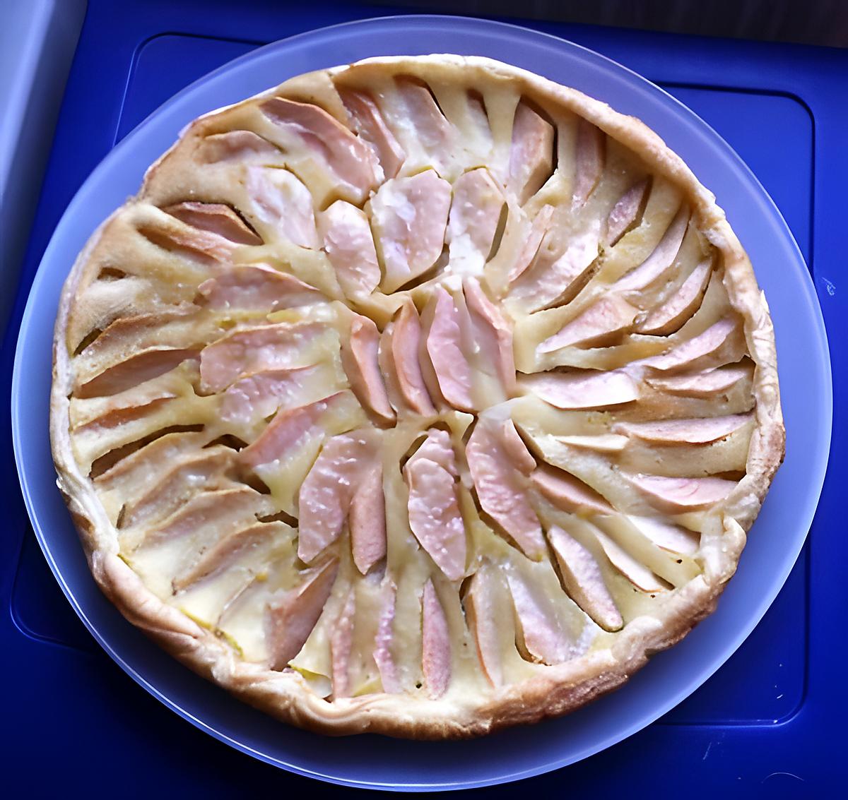 recette tarte aux pommes rapide