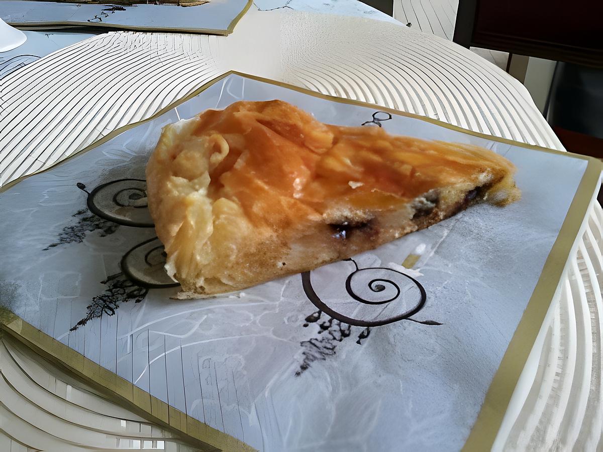 recette Galette des rois frangipane,poires, pépites chocolat