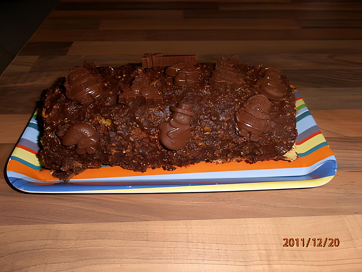 recette buche  praliné (marmiton) avec ma petite touche personnel