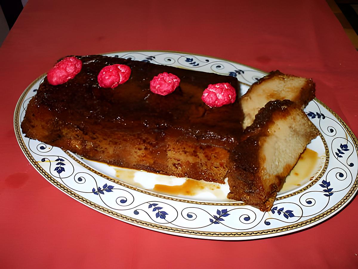 recette " Pan de Calatrava"..spécialité Espagnole...( Flan. caramel  au four..avec biscuits).....