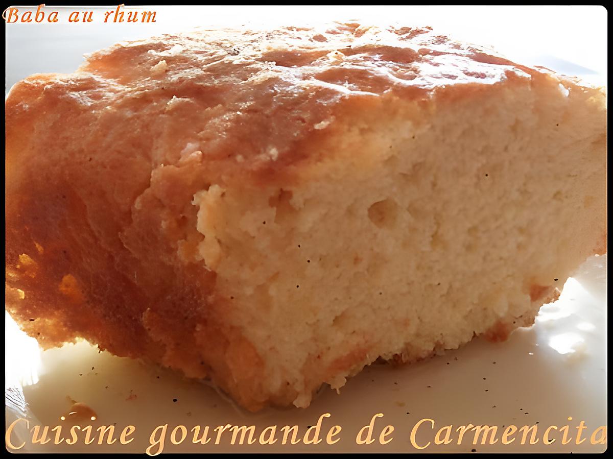 recette Baba au rhum