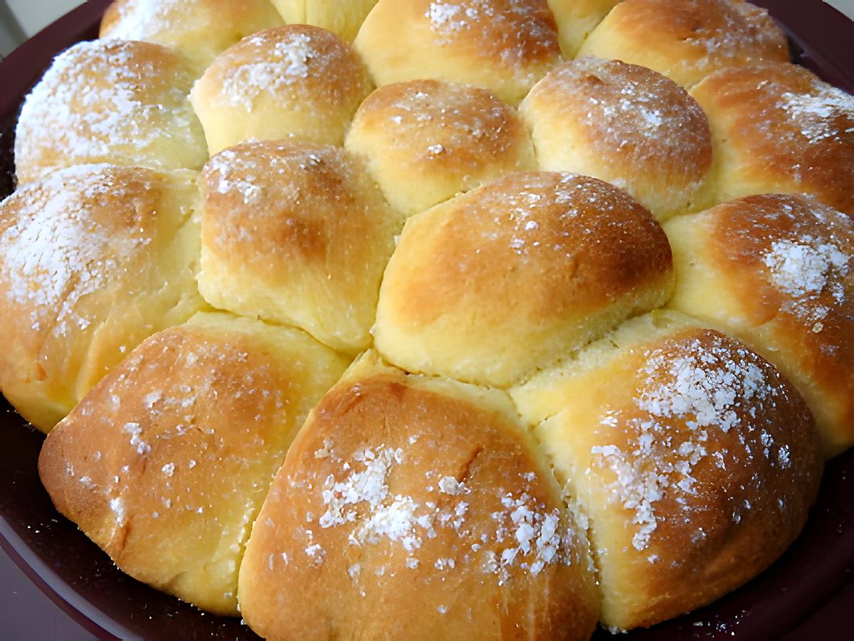 recette Brioche fourrée à la ganache chocolat