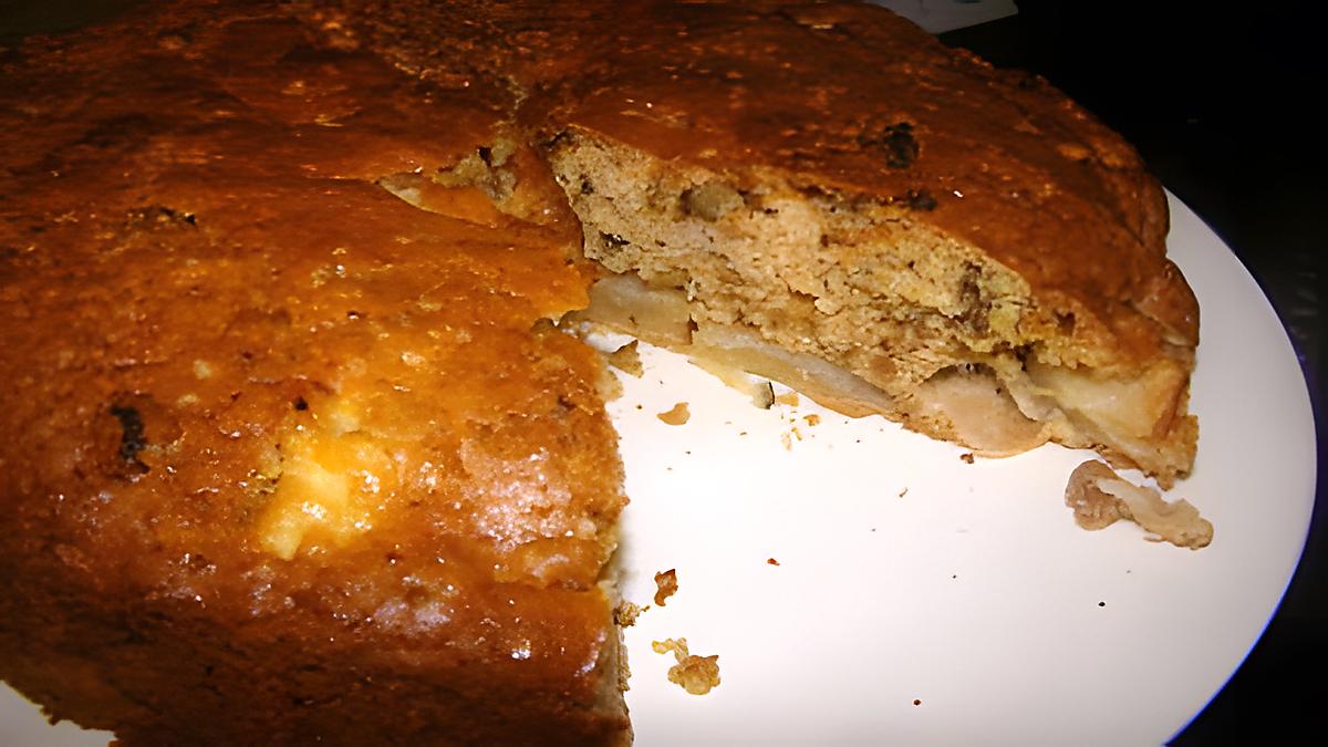 recette Gâteau de Noël aux pommes et à la cannelle