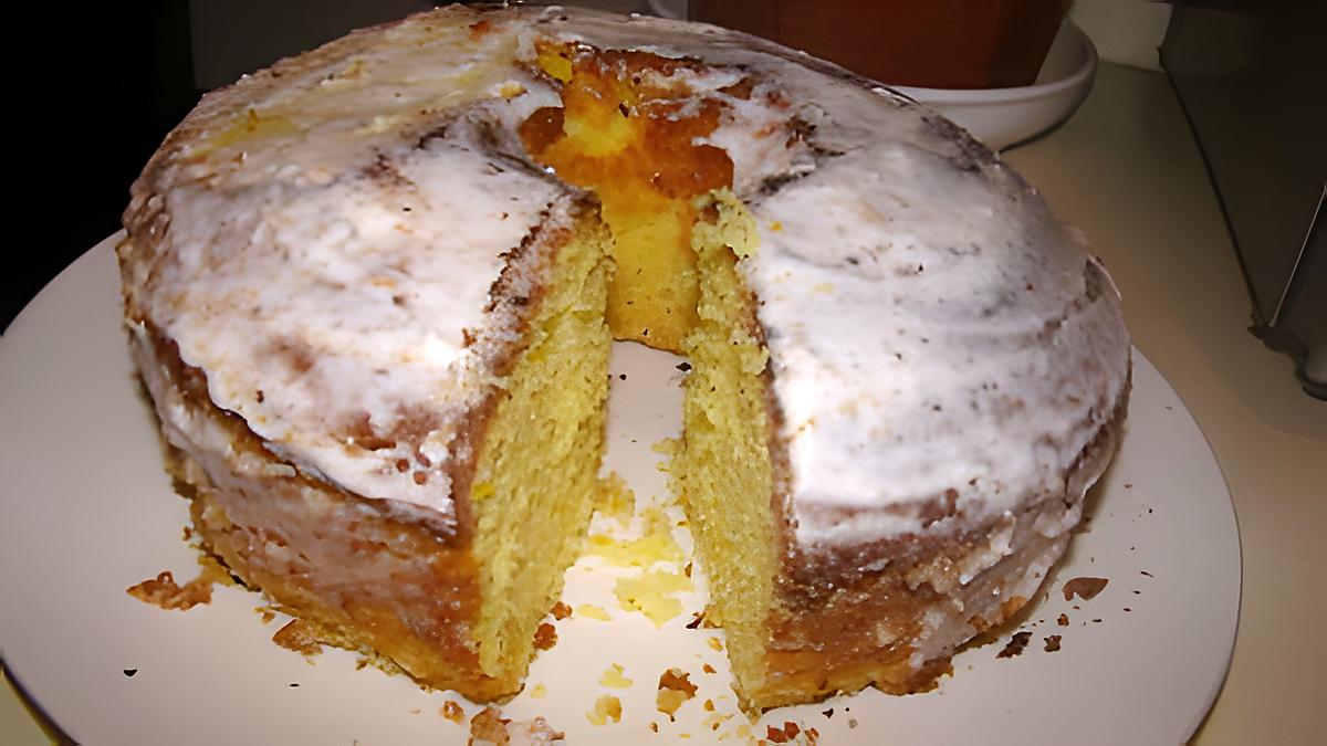 recette Gâteau "chiffon" aux amandes et à l'orange