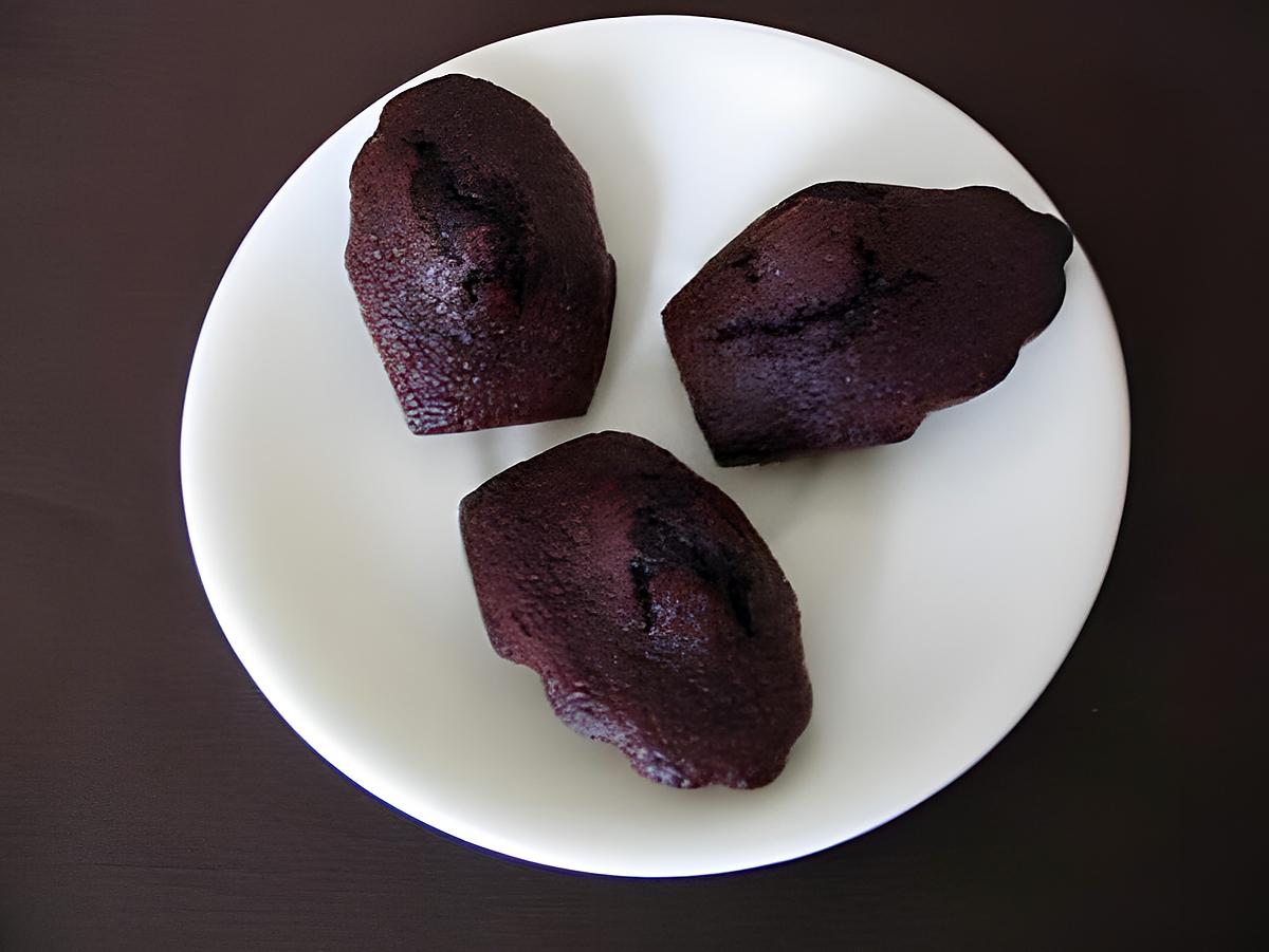 recette Madeleines au chocolat