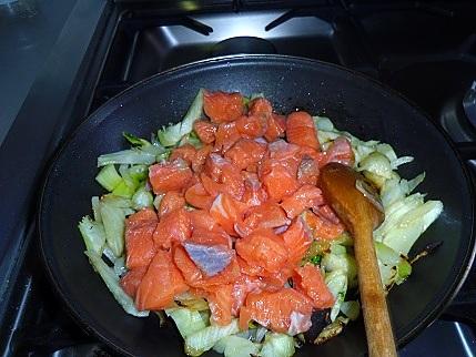 recette Clafoutis saumon-fenouil