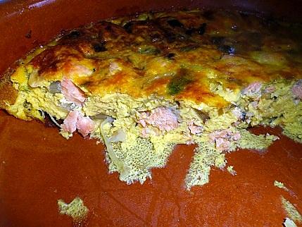 recette Clafoutis saumon-fenouil