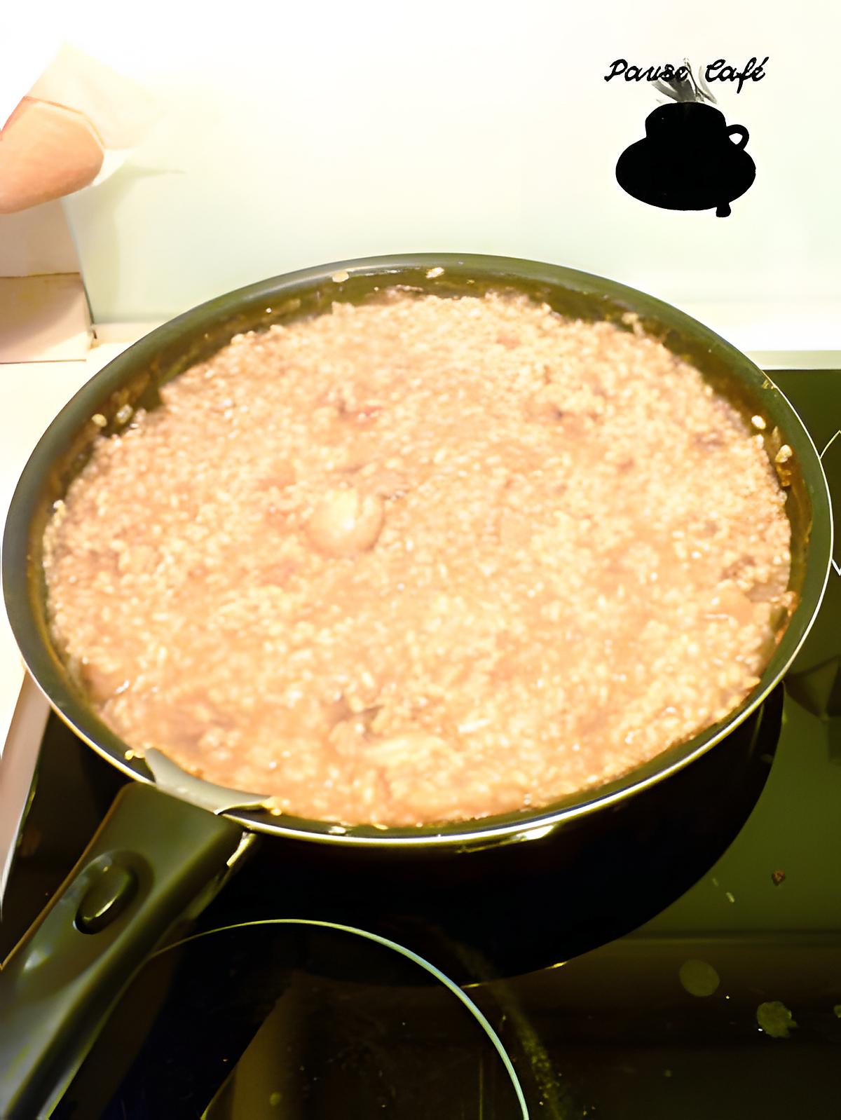 recette Risotto aux marrons et champignons