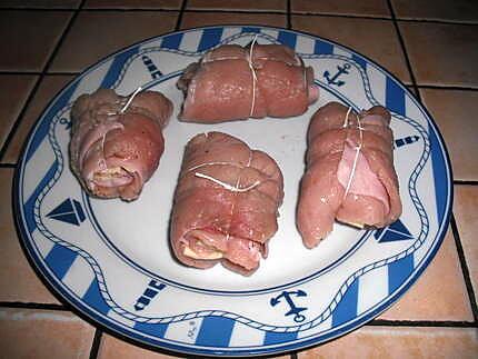 recette Paupiettes de porc dorées