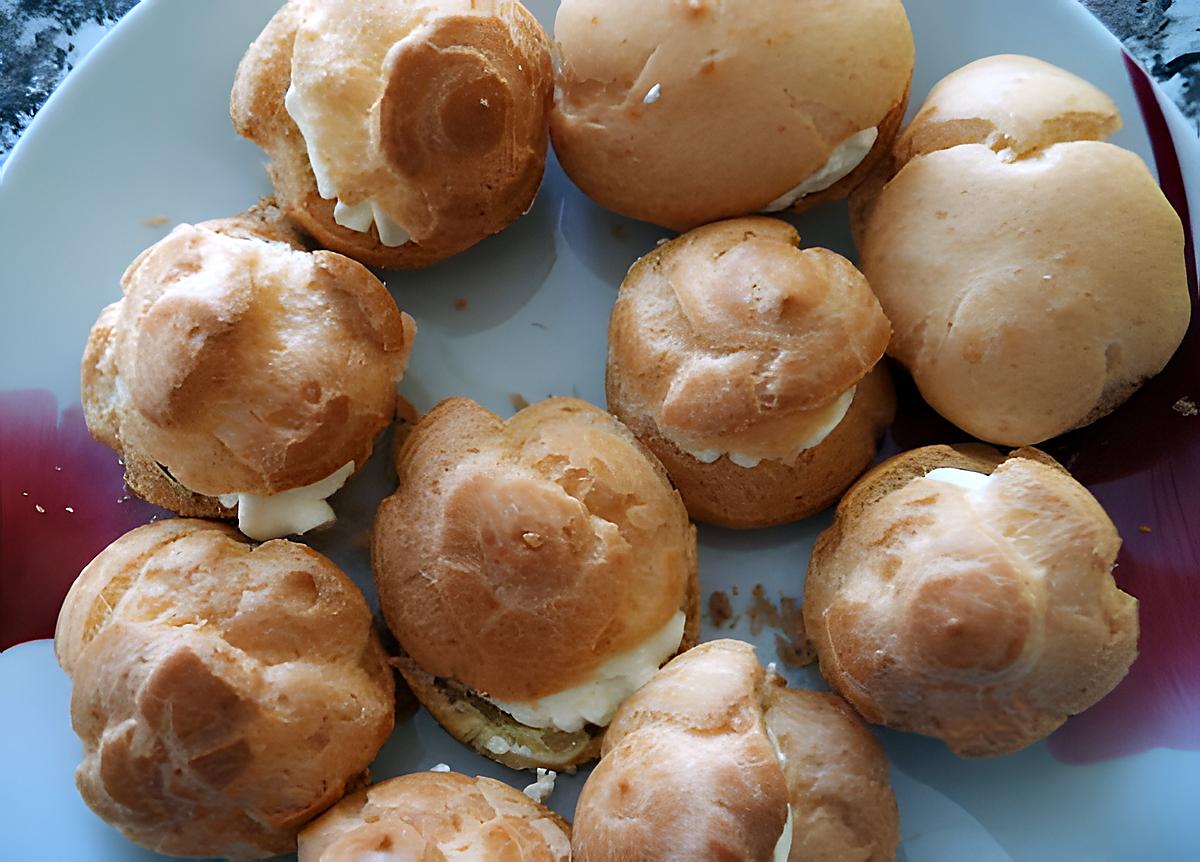 recette Choux à la crème