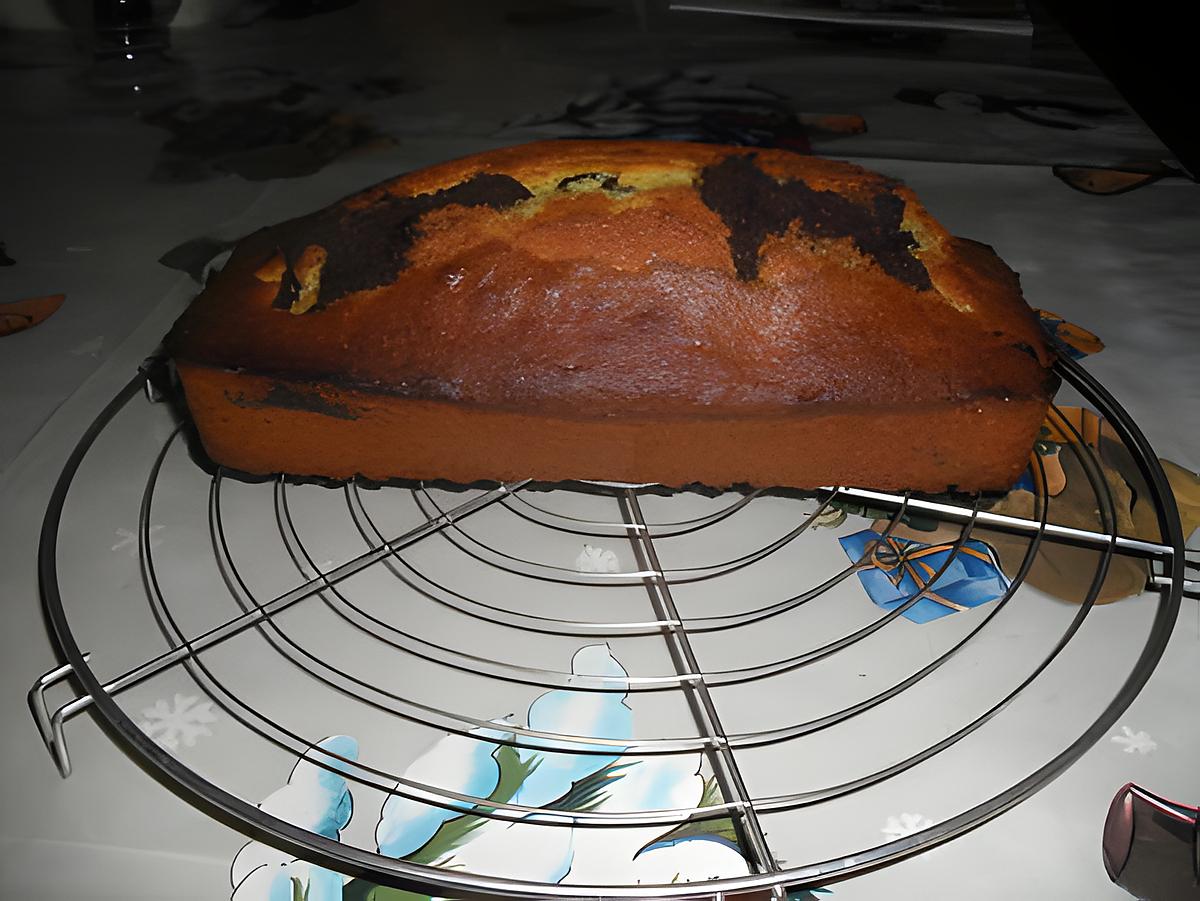 recette Cake marbré