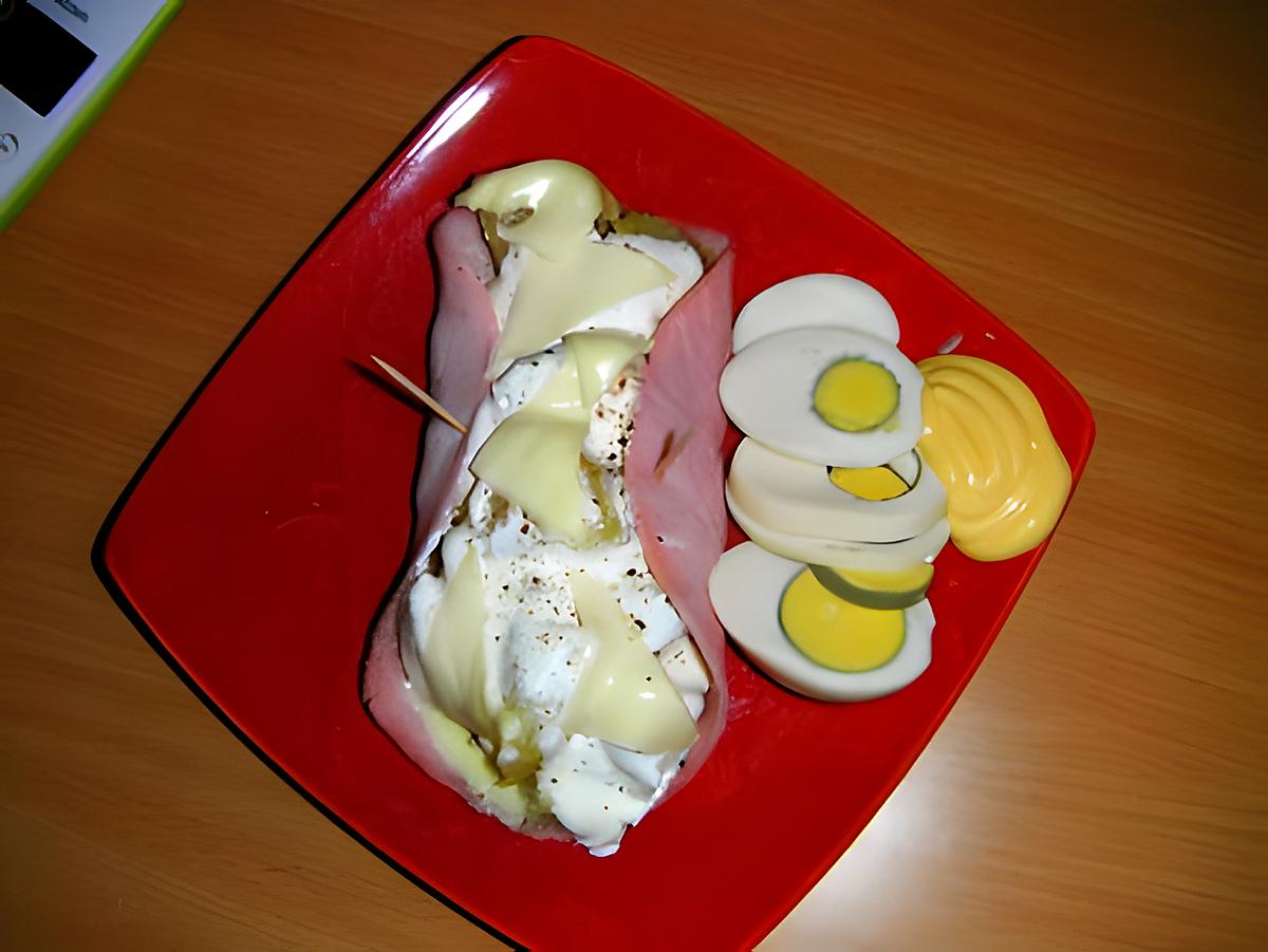 recette Rouleau de jambon aux pomme de terre