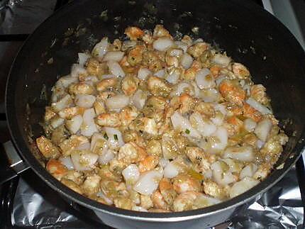 recette Feuilleté Saint Jacques Crevettes