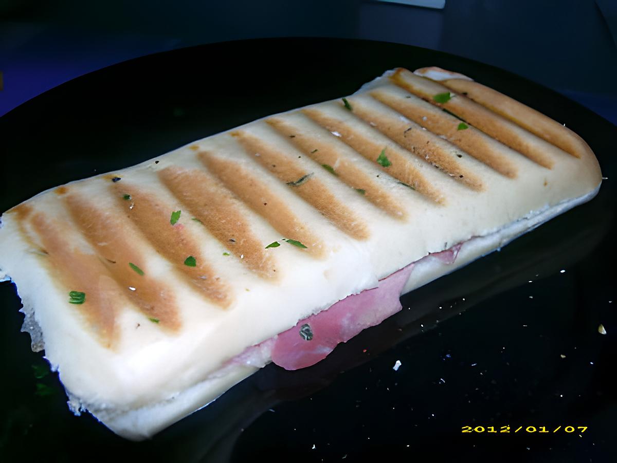 recette panini du dimanche