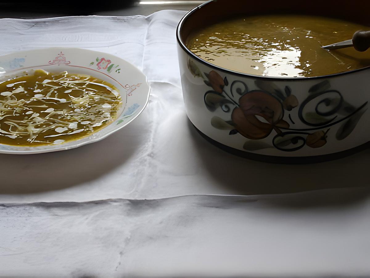 recette Potage aux Légumes. maison.