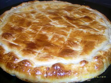 recette galette des rois aux framboises