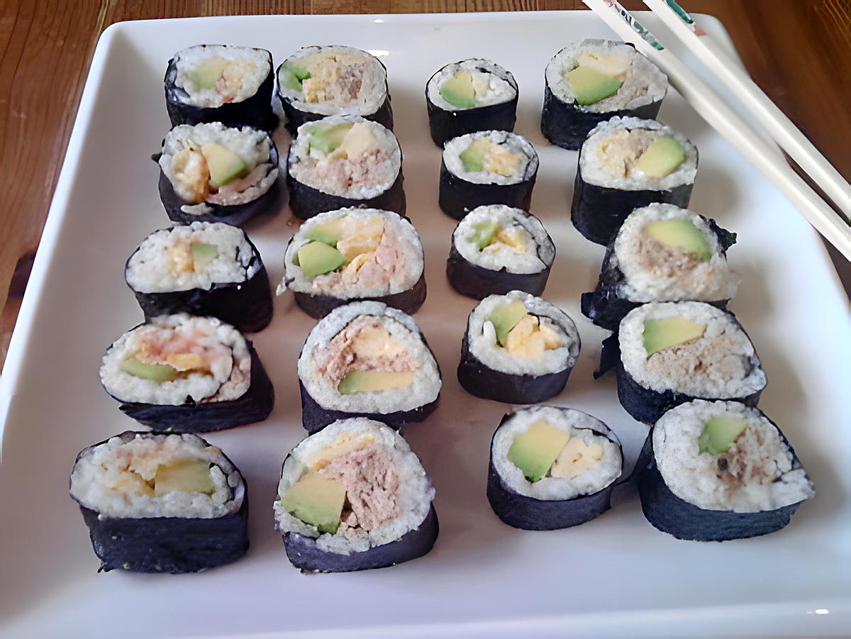 recette mes premiers sushis