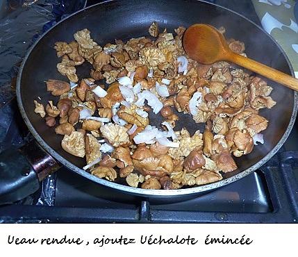 recette Noisettes de chevreuil aux marasmes d’oréades