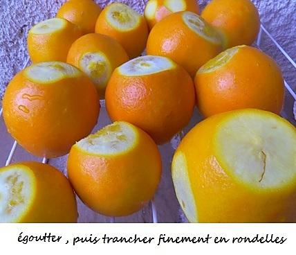 recette Confiture d’oranges