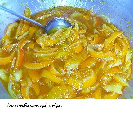 recette Confiture d’oranges