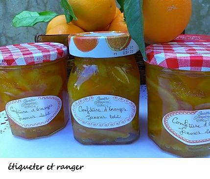 recette Confiture d’oranges