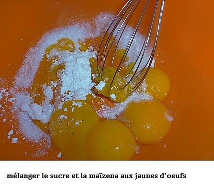 recette Verrines de crème orange -coco