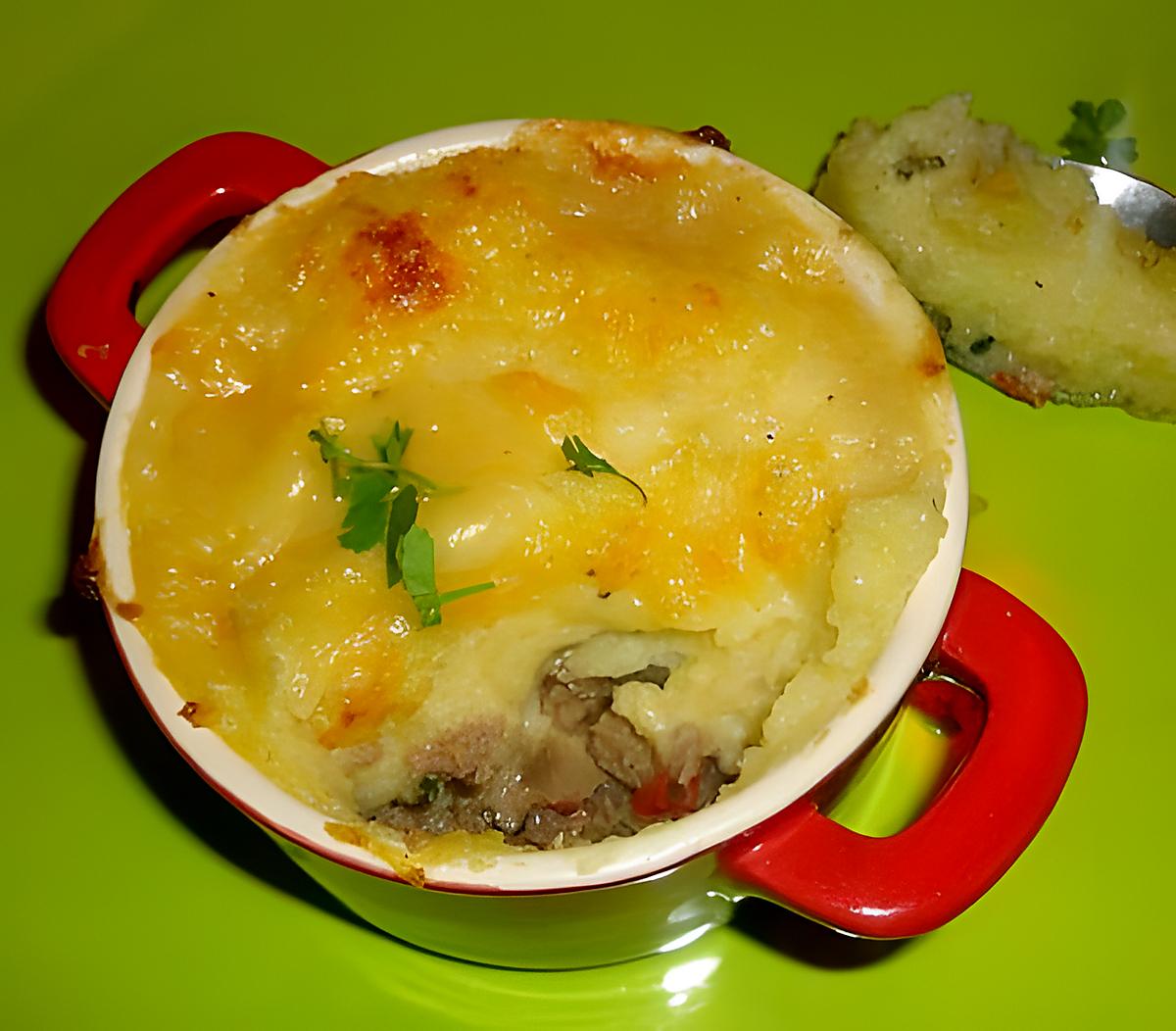 recette HACHIS PARMENTIER DE BRICE MORVENT