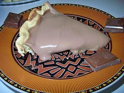 recette Tarte au chocolat au lait