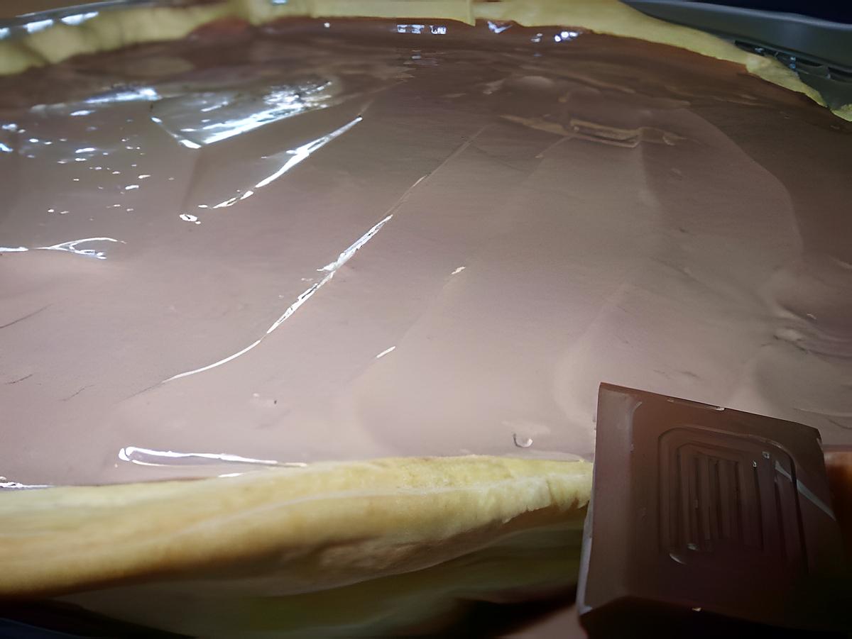 recette Tarte au chocolat au lait